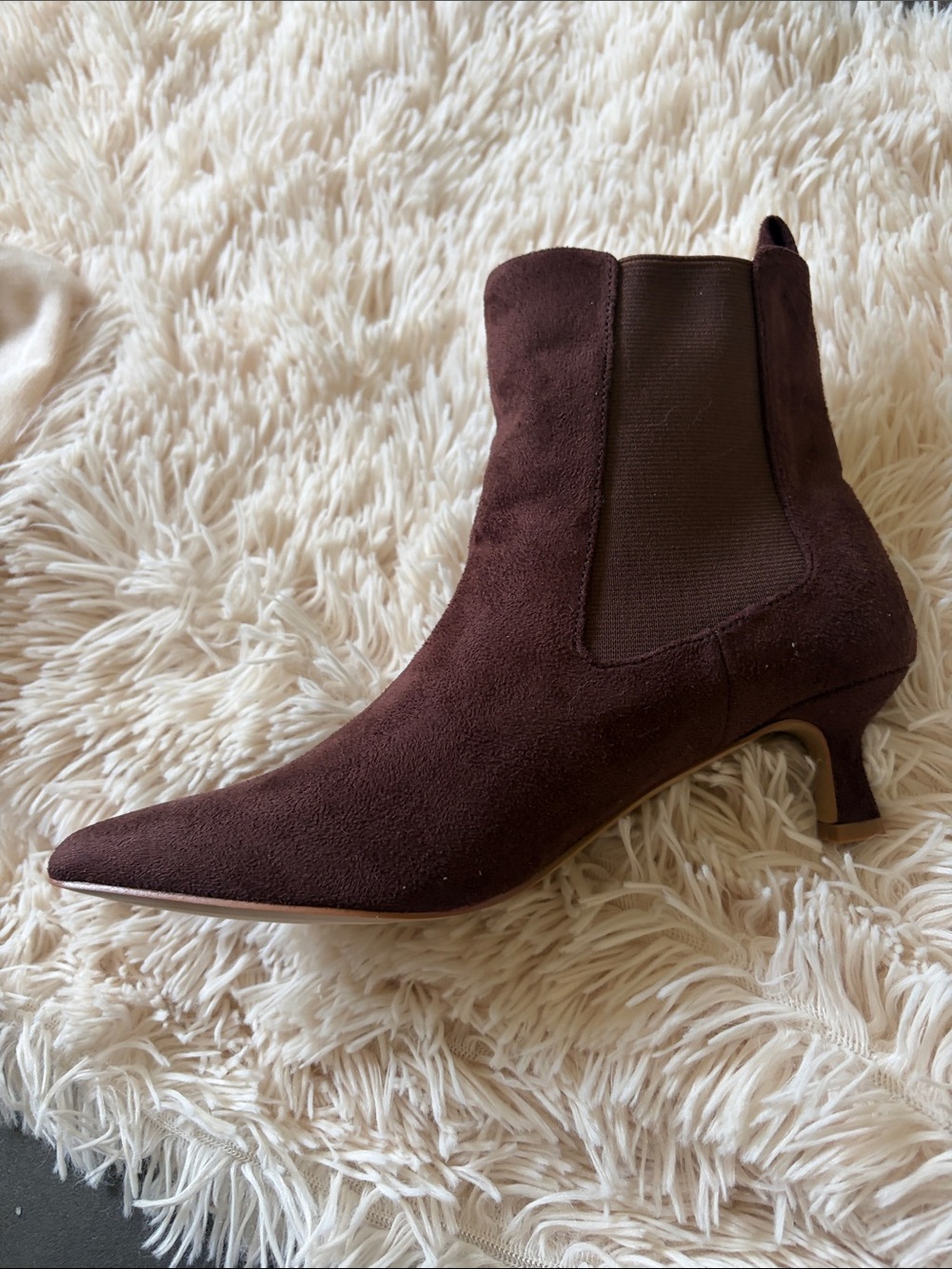 Journee Collection Tenlee Chestnut Ankle Booties